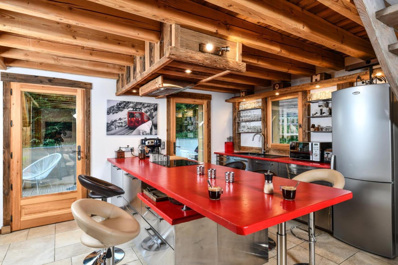 Vielyterra - Chalet Haut De Gamme - Domaine Du Mont Blanc แซ็งต์-แฌร์เวส์-เลส์-แบ็งส์ ภายนอก รูปภาพ