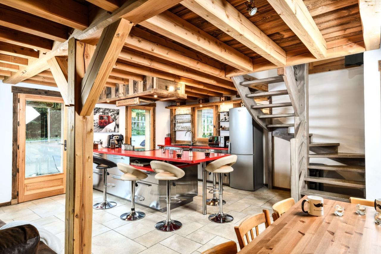 Vielyterra - Chalet Haut De Gamme - Domaine Du Mont Blanc แซ็งต์-แฌร์เวส์-เลส์-แบ็งส์ ภายนอก รูปภาพ