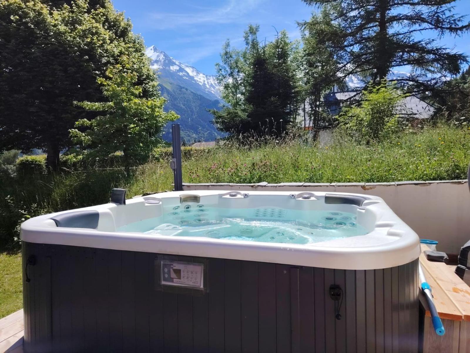 Vielyterra - Chalet Haut De Gamme - Domaine Du Mont Blanc แซ็งต์-แฌร์เวส์-เลส์-แบ็งส์ ภายนอก รูปภาพ
