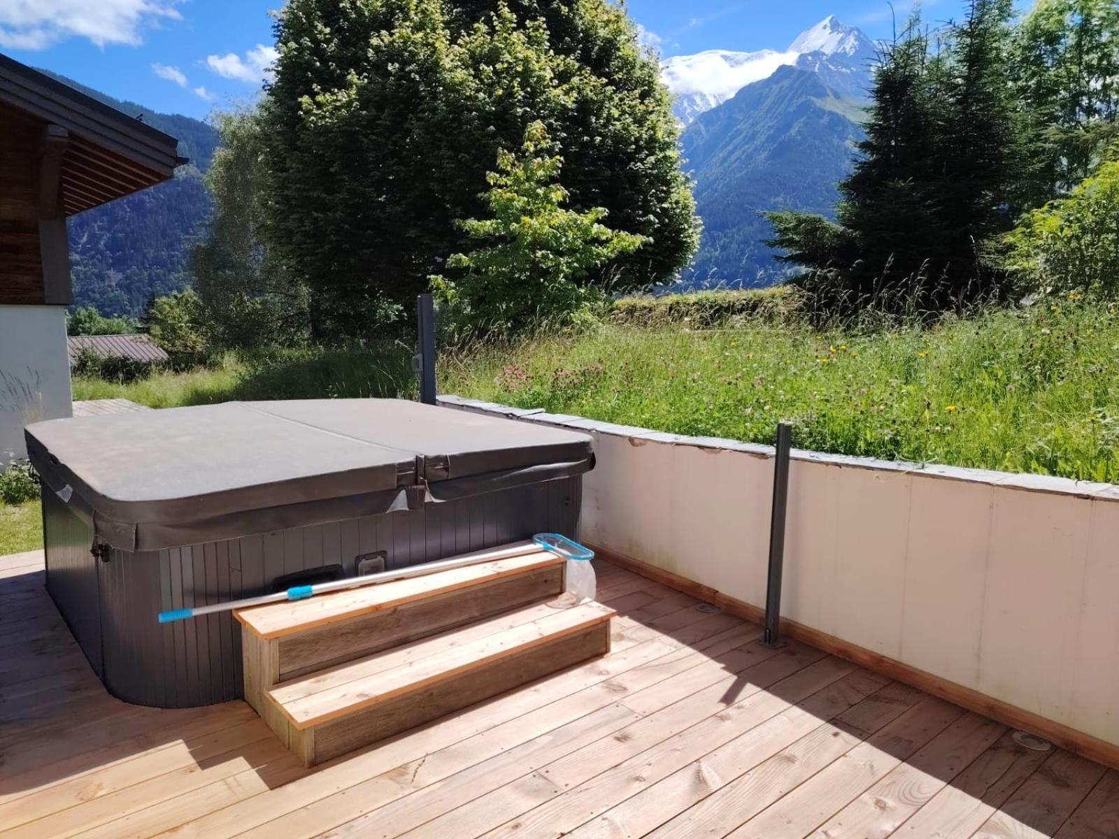 Vielyterra - Chalet Haut De Gamme - Domaine Du Mont Blanc แซ็งต์-แฌร์เวส์-เลส์-แบ็งส์ ภายนอก รูปภาพ